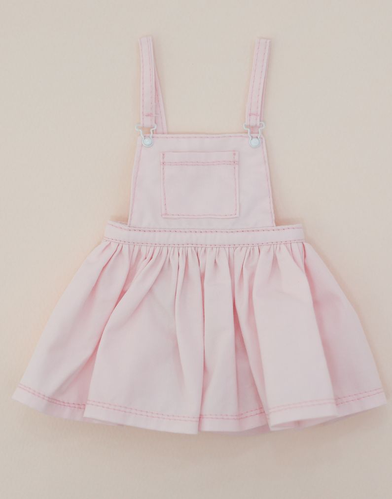 【40cm】 ChicaBi / [Mini/Enfant] Overall Skirt (Pink)