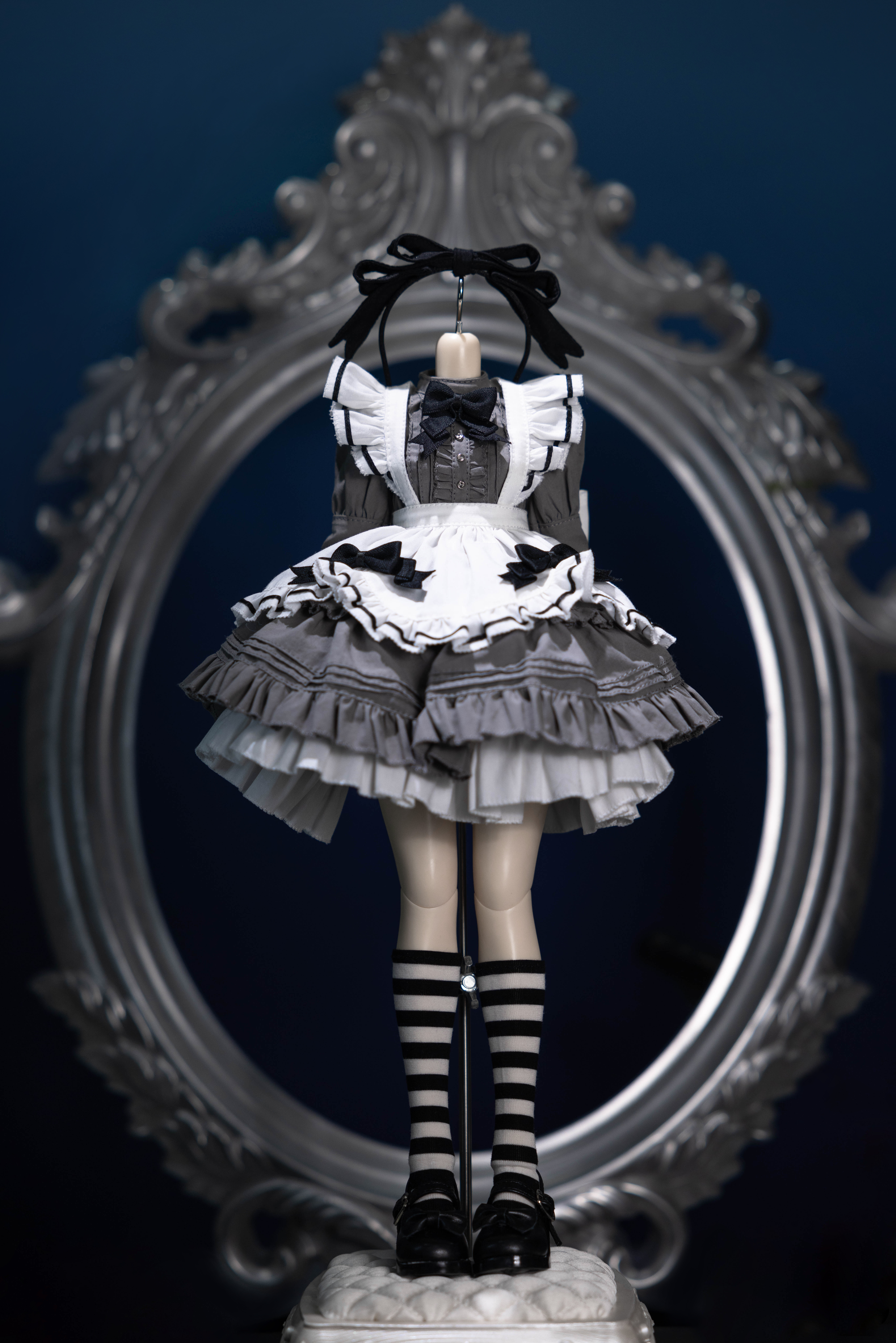 【40cm】 期間限定 [DOLK OSAKA×Asleep Eidolon] AZUKI in Wonderland ∼Noir Alice ver.∼ Outfit