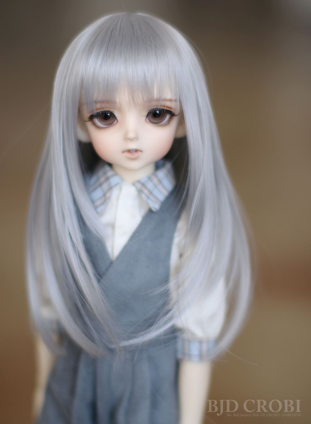 【7-8inch】 BJD CROBI /CRWM-140S (Light Gray)