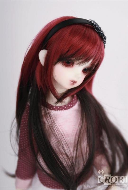 【7-8inch】 BJD CROBI /CRWM-33 (Dark Red)