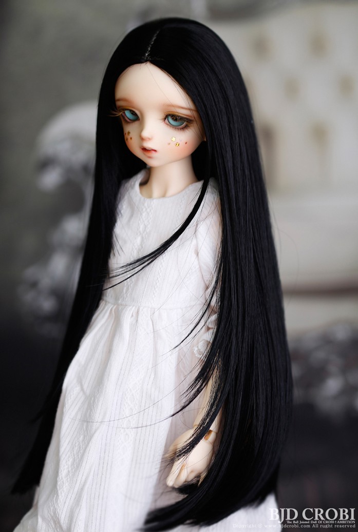 【7-8inch】 BJD CROBI /CRWM-125 (Dark Black)