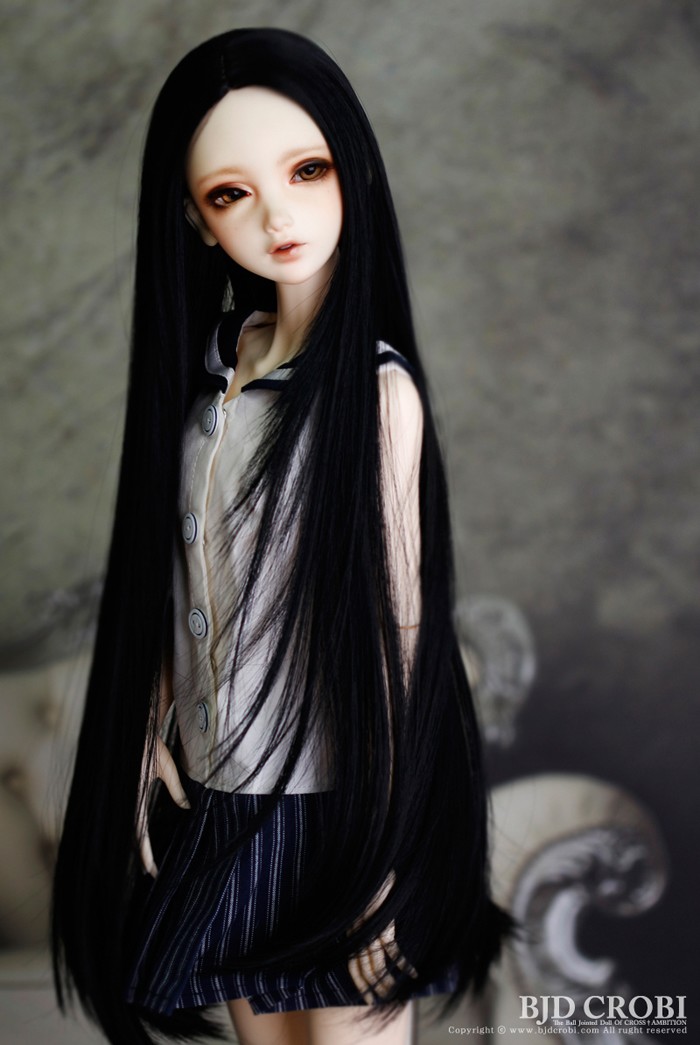 【9-10inch】 BJD CROBI / CRWL-125 (Dark Black)