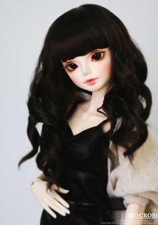 【9-10inch】 BJD CROBI /CRWL-107 (Light Black)