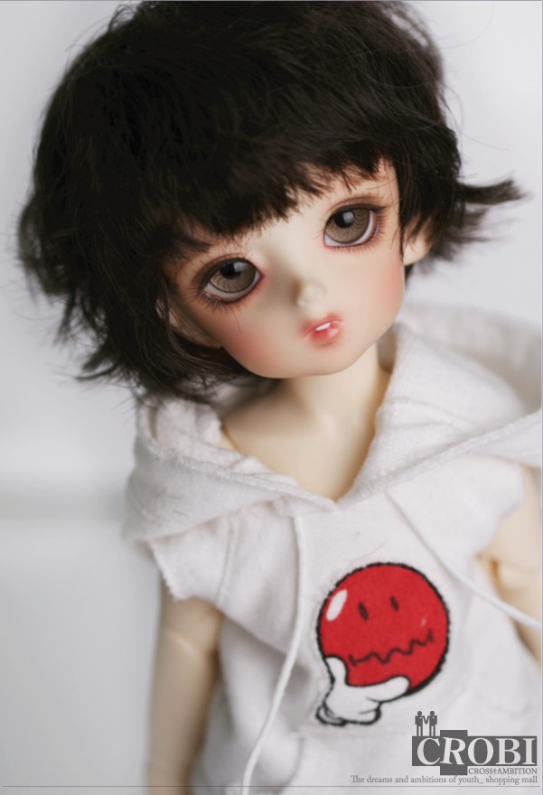 【6-7inch】 BJD CROBI / CRWS-60 (Light Black)