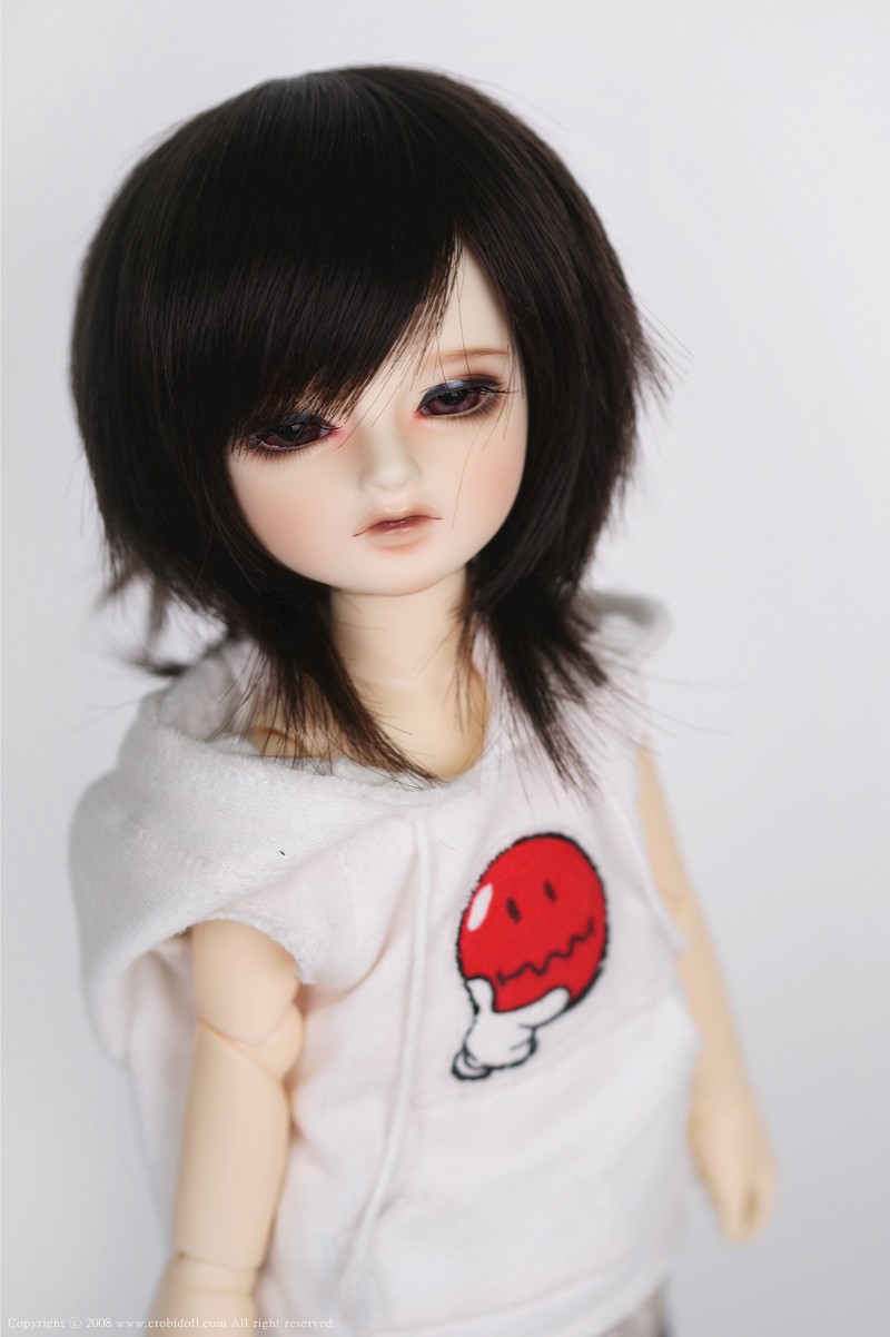 【6-7inch】 BJD CROBI / CRWS-87 (Light Black)