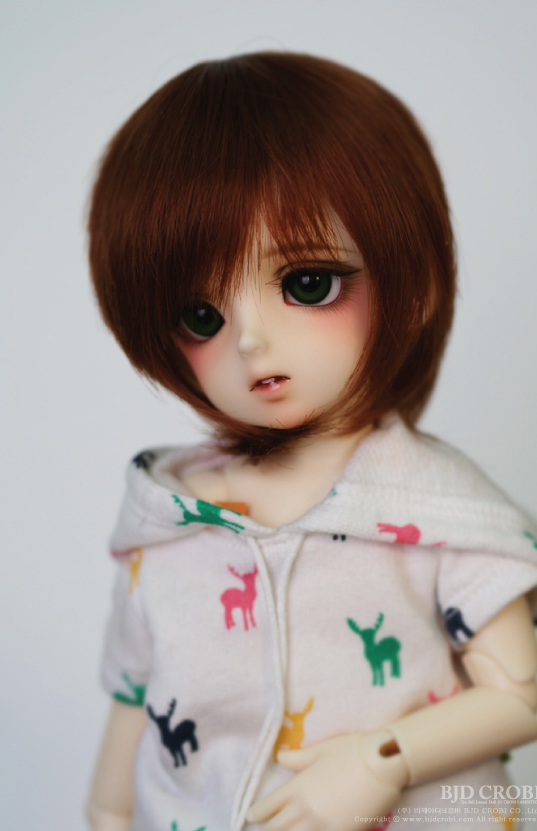 【6-7inch】 BJD CROBI / CRWS-104(Powder Brown)