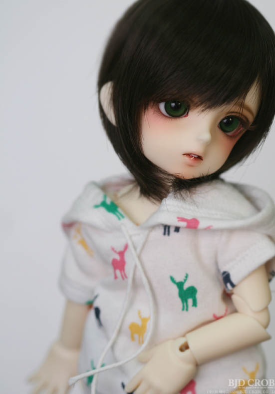 【6-7inch】 BJD CROBI / CRWS-104 (Light Black)