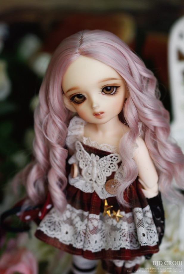 【6-7inch】 BJD CROBI / CRWS-124 (Candy Pink)