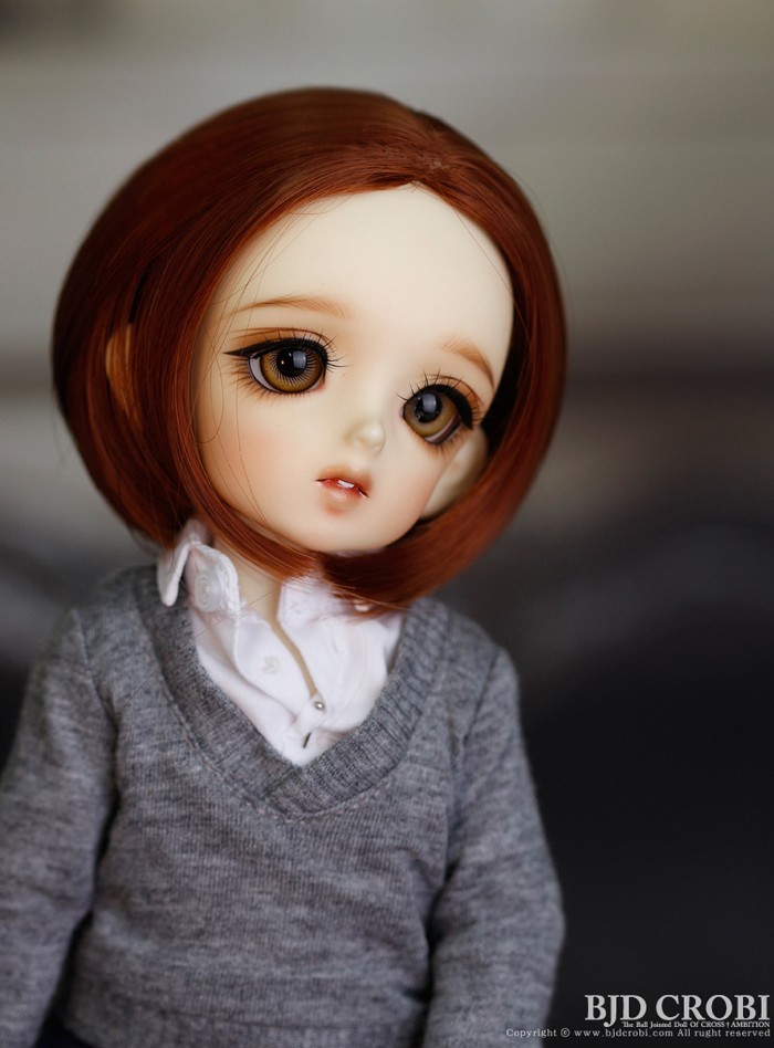 【6-7inch】 BJD CROBI / CRWS-126 (Powder Brown)