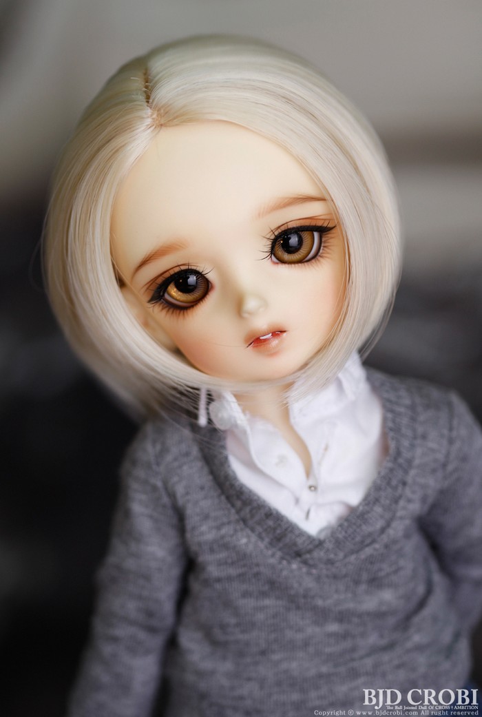 【6-7inch】 BJD CROBI / CRWS-126 (Milky Blond)