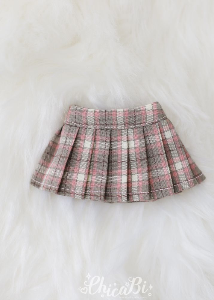 【30cm】 ChicaBi / [Bebe] Tennis Skirt (Gray)