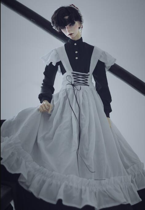 【80cm】 DOLK SELECT / 【英国伝統メイド服ロングスカート】　男女兼用