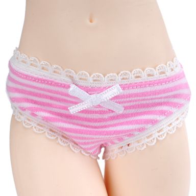 【40cm】 DOLL MORE / MSD - Basic Type Panty (Line pink)