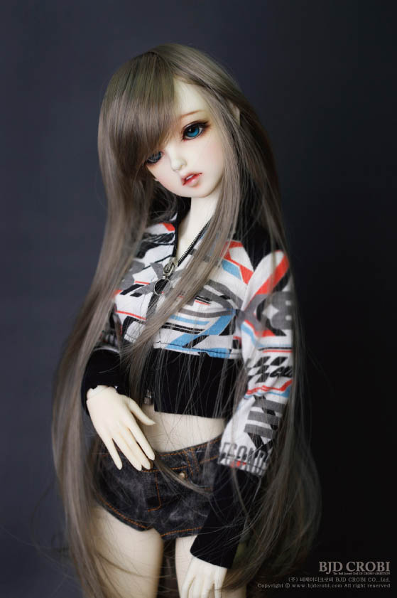 【9-10inch】 BJD CROBI / CRWL-80 (Khaki Gray)