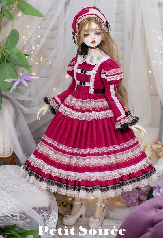 【60cm】 Petit Soirée / BonBon 2025: Rose Red