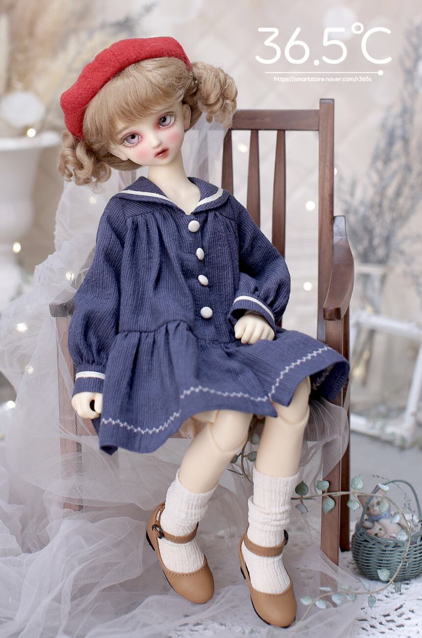 【40cm】 36.5℃  / Moni Sailor set  (Blue Violet)