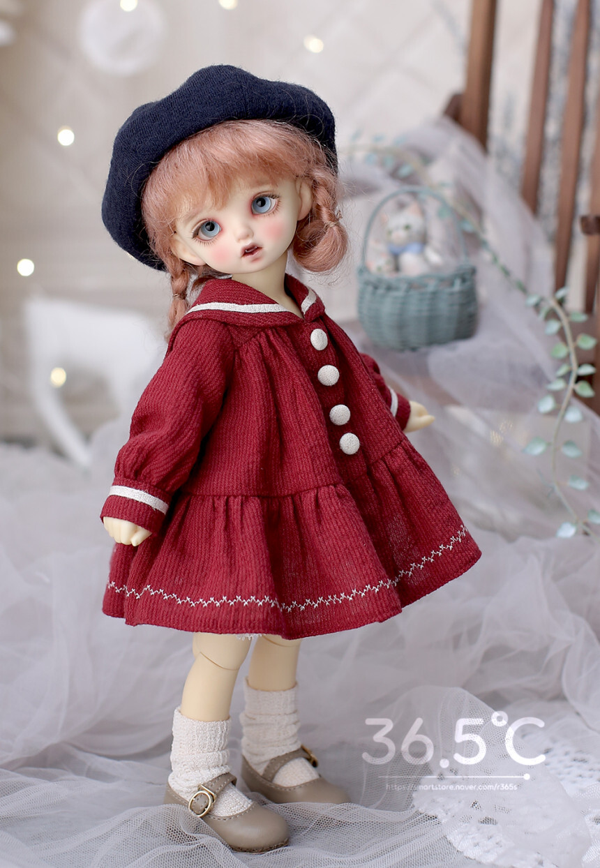 【30cm】 36.5℃  / Moni Sailor set  (Red)