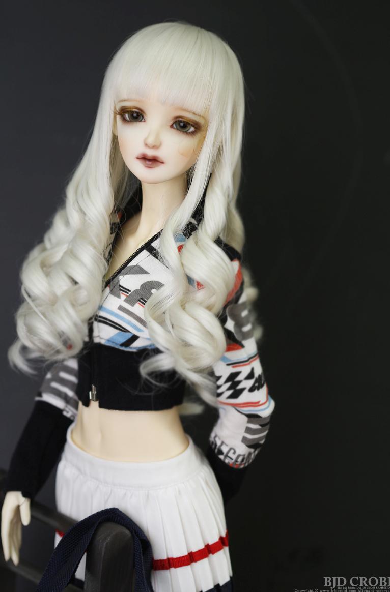 【9-10inch】 BJD CROBI / CRWL-127 (White Blond)