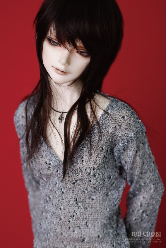 【9-10inch】 BJD CROBI / CRWL-118 (Light Black)