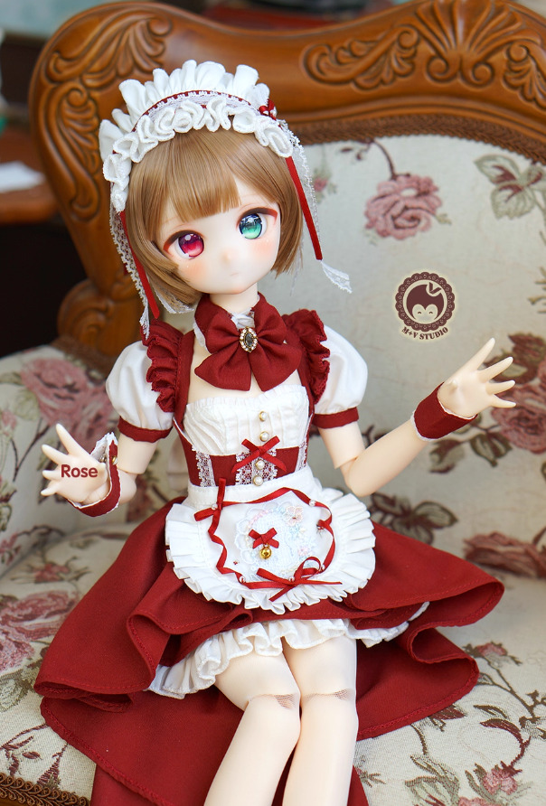 【40cm】 M+V STUDIO  / 仟黛の礼儀（レッド）