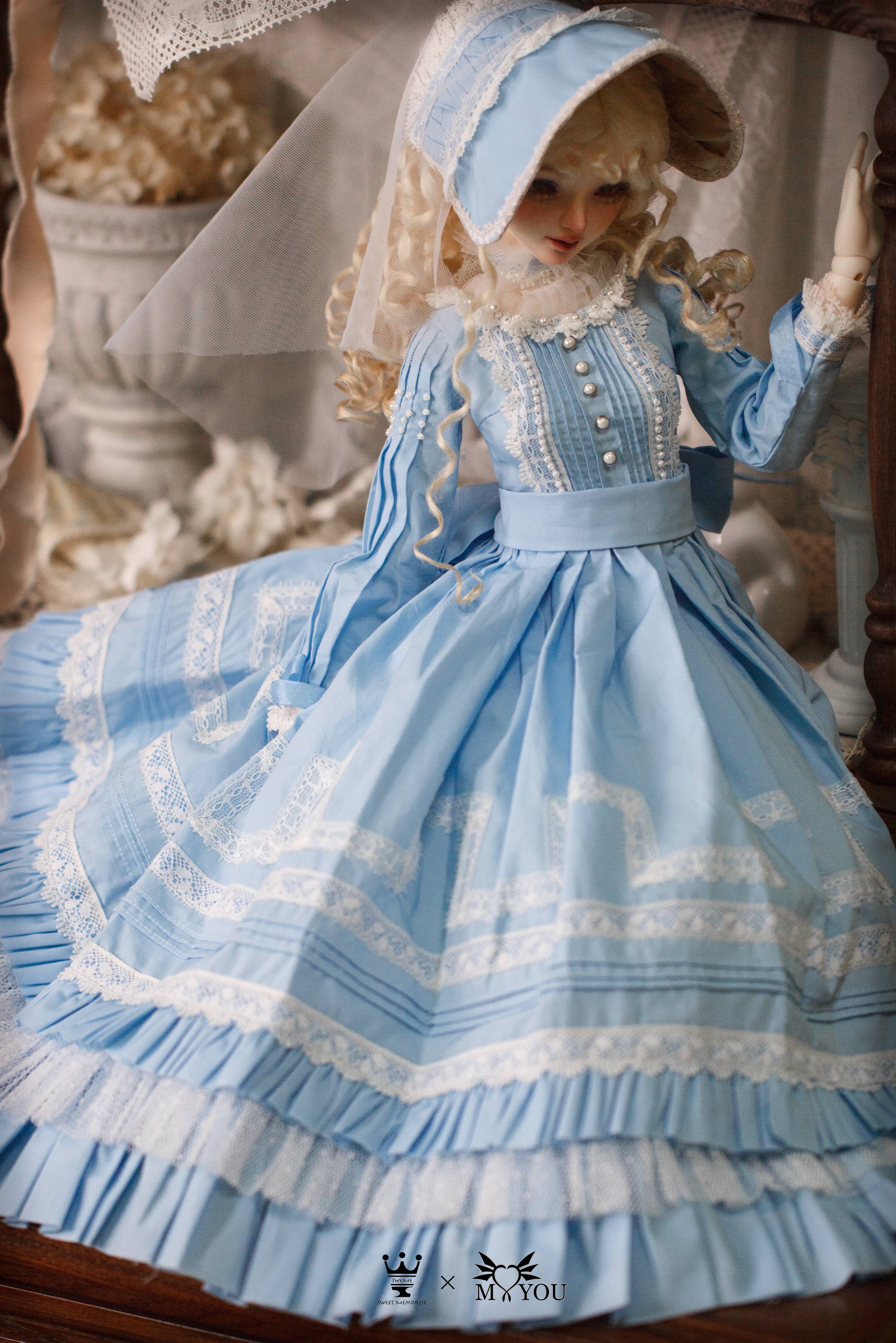 【40cm】 SWEME×MYOUDOLL / Delia Outfit ver. Light Blue