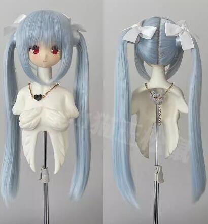 【8-9inch】 MS DOLL / Long Twintail -(水蓝)