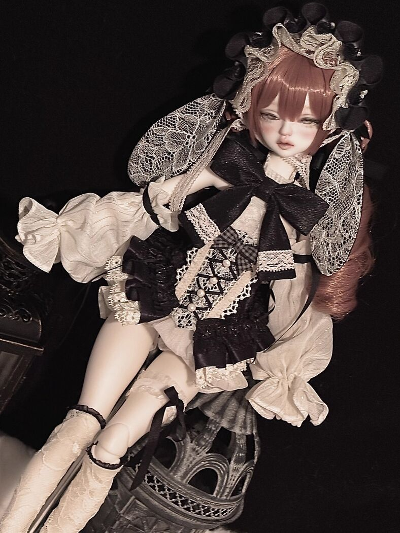 【40cm】 DOLK SELECT / コルセットドレスセット「兎のお茶会」：ミックス（MDD）