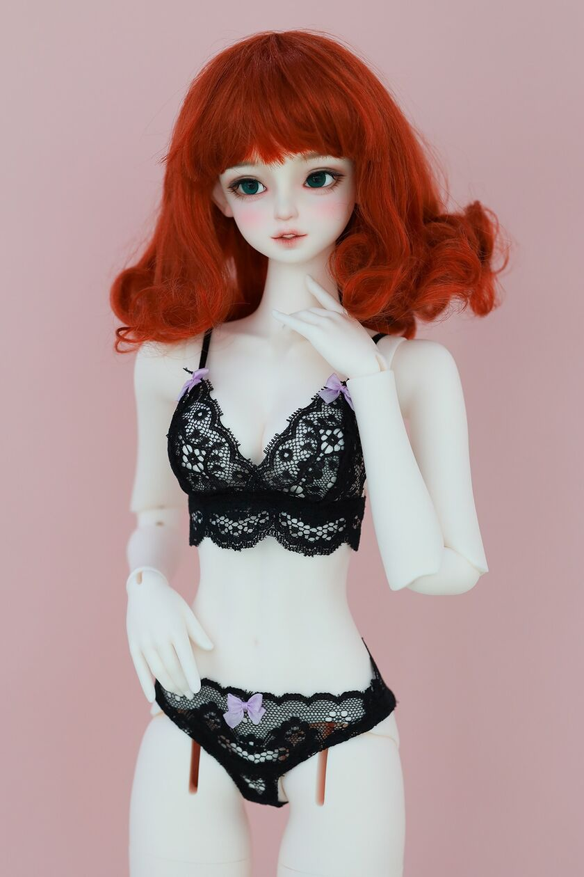 【60cm】 ChicaBi / [SD13-16] Lace Lingerie (Black)