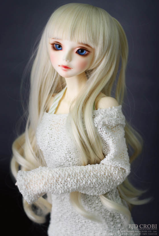 【9-10inch】 BJD CROBI / CRWL-119 (Milky Blond)